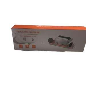 For Meta Quest 3S VR Headset Wireless Fast Charger Charging Dock with RGB Lights